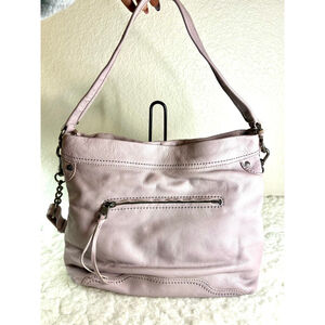 The Sak Tahoe Lavender Leather Hobo Bag Large